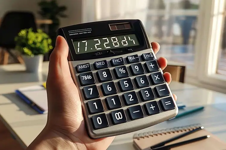 Élève repérant les décimales dans un cahier de mathématiques