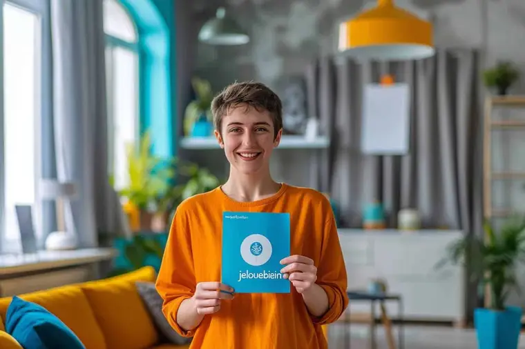 Locataire et gestionnaire vérifiant un contrat dans un appartement vide