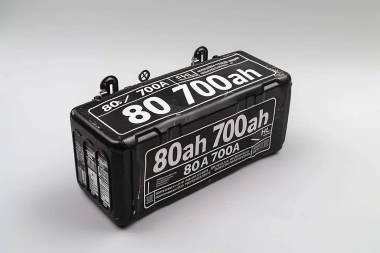 Mécanicien équipé de protections inspectant une batterie automobile dans un compartiment moteur