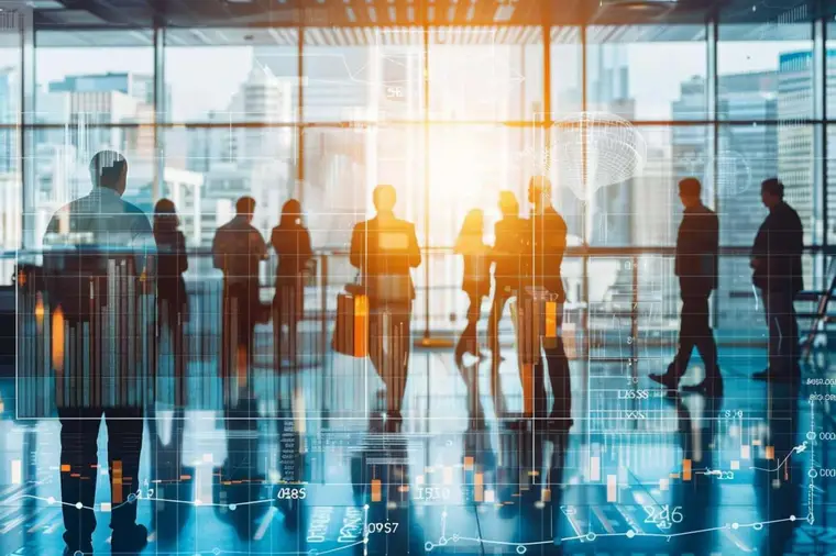 Deux professionnels vérifient la protection de dossiers clients dans un bureau