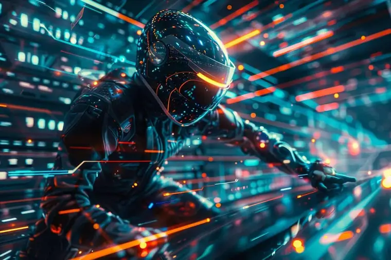 Équipe e-sport et organisateur préparant une activation lors d’un événement gaming