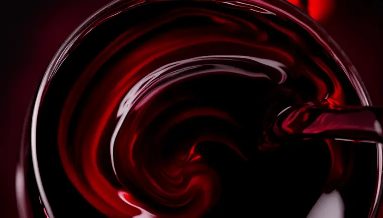 Cubi de vin rouge non marqué posé dans une cuisine lumineuse
